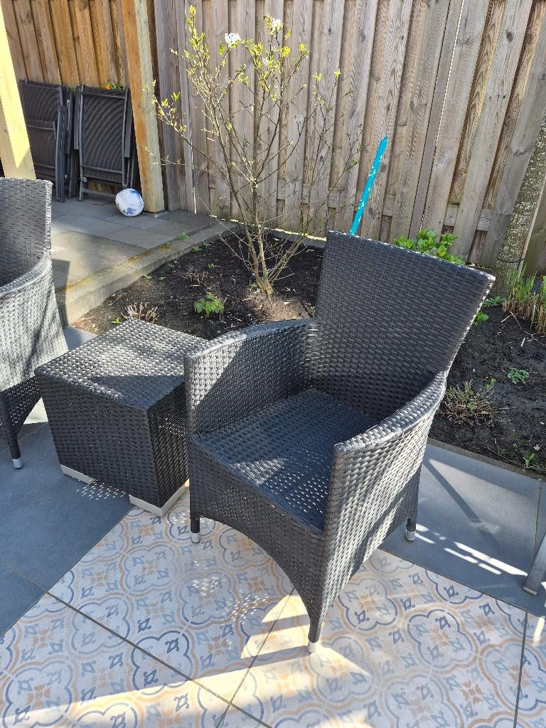 Te koop : tuinsetje, Kunststof, Zo goed als nieuw, Tuinset, Ophalen