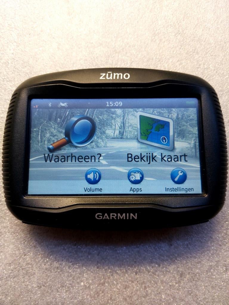 Garmin zumo 390LM met lifetime update kaarten, Ophalen of Verzenden