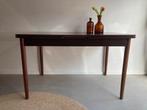 Midcentury vintage teak/palissander eettafel uitschuifbaar, Huis en Inrichting, Tafels | Eettafels, Ophalen, Gebruikt, Mid century vintage retro jaren 60 Deens