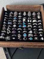 Ringen verzilverde dames, accessoires sieraden partij markt, Sieraden, Tassen en Uiterlijk, Ringen, Overige materialen, Nieuw