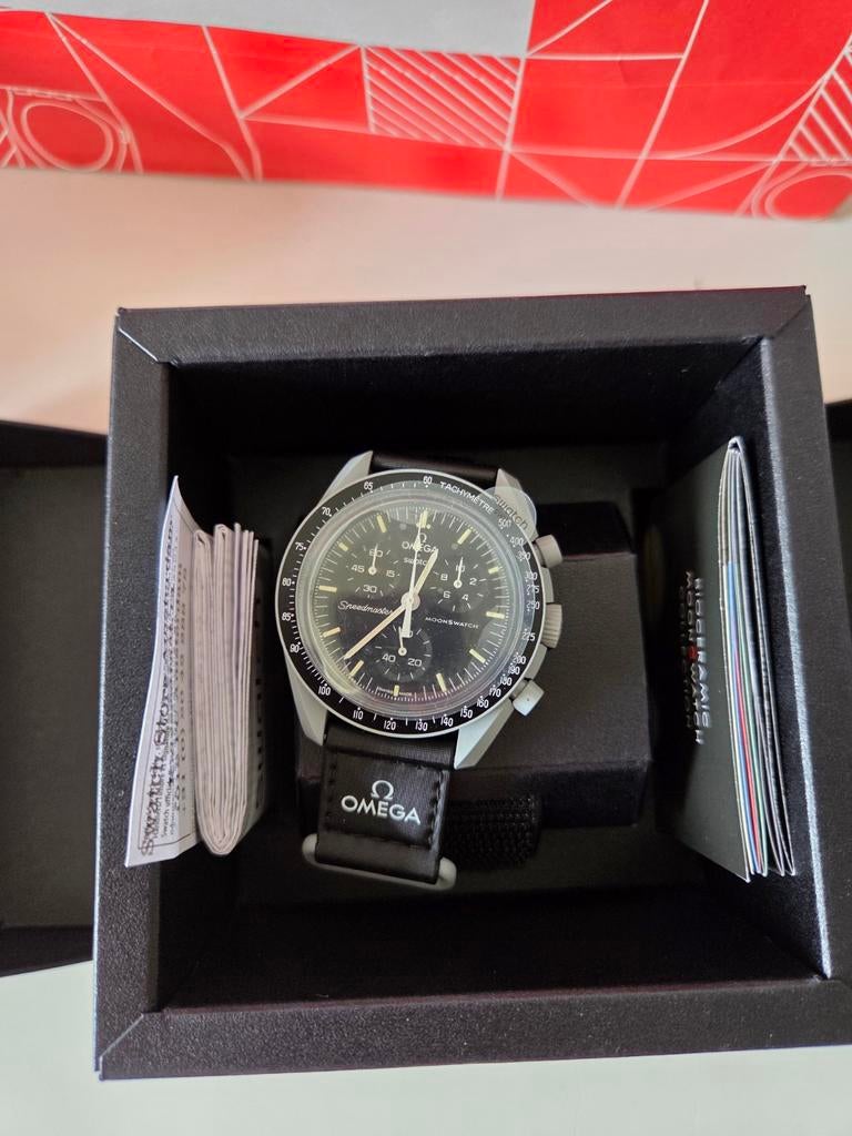 Swatch x Omega MoonSwatch - Mission to the Moon, Kunststof, Nieuw, Kunststof, Ophalen of Verzenden