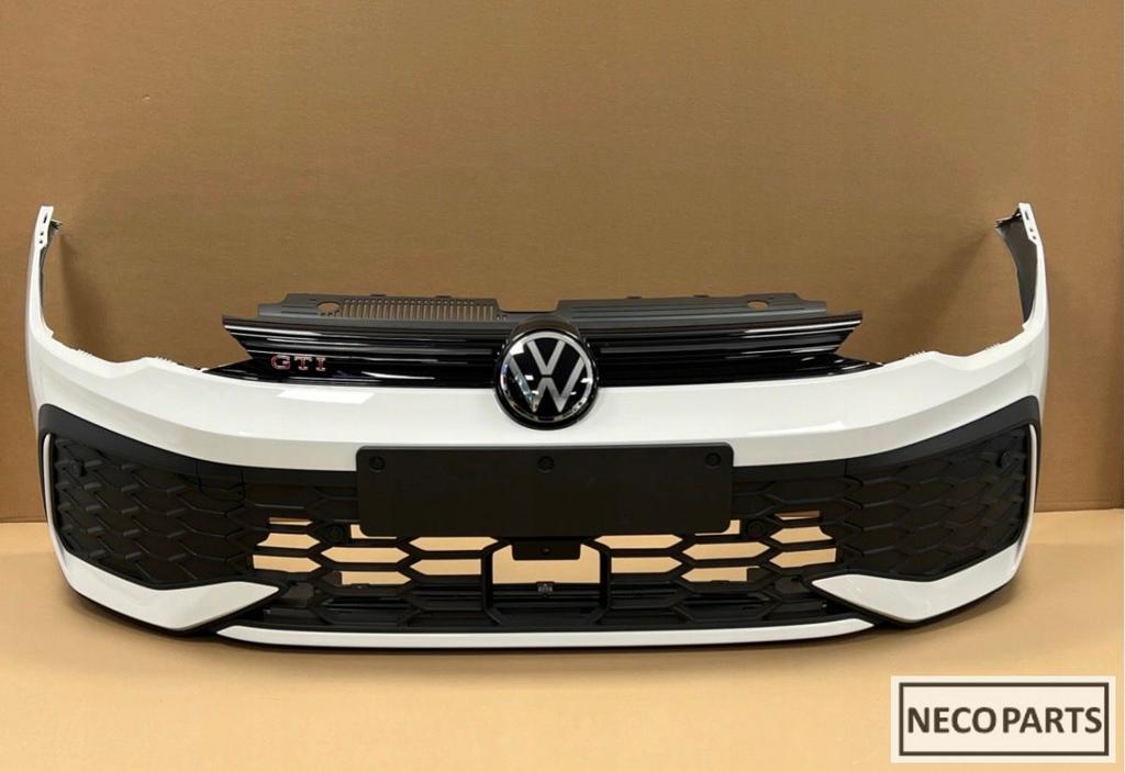 VW GOLF 8 VIII GTI VOORBUMPER 4xPDC LC9A LED CAMERA ORIGINEE, Auto-onderdelen, Carrosserie en Plaatwerk, Gebruikt, Volkswagen