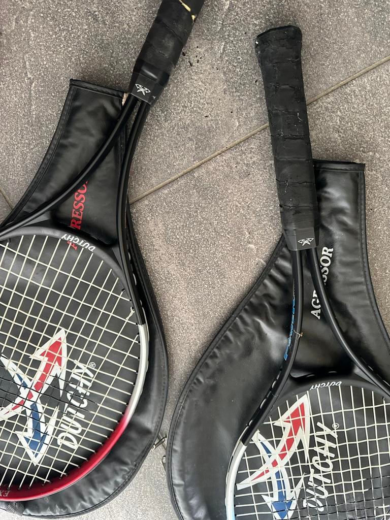 tennisracket 2 stuks, Ophalen of Verzenden, Zo goed als nieuw, Racket, Overige merken