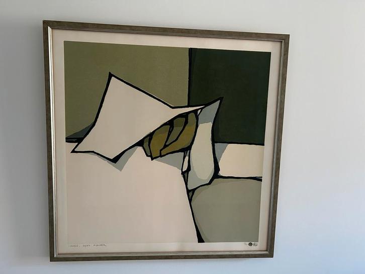 Fon Klement Schilderij - Gesigneerde Zeefdruk (22/24), Antiek en Kunst, Kunst | Schilderijen | Abstract, Ophalen