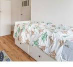 Ikea hemnes bed, Huis en Inrichting, Ophalen, Wit, Tweepersoons, Zo goed als nieuw