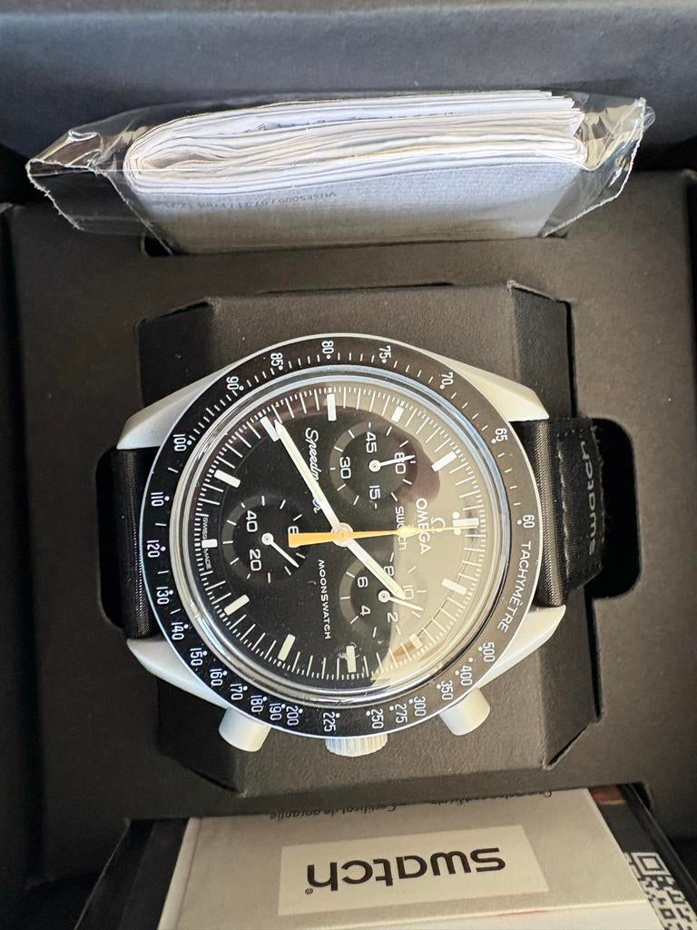 Swatch Omega Moonswatch Mission to the Moon, Overige merken, Kunststof, Polshorloge, Overige materialen