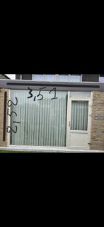 Gebruikte Buitendeur met Glas en Kozijn, Doe-het-zelf en Verbouw, Deuren en Horren, Ophalen, Glas, Buitendeur, 200 tot 215 cm