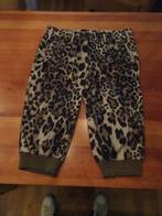 MARC CAIN tijgerprint broek met gebreide boord, Bruin, Maat 42/44 (L), Nieuw, Ophalen of Verzenden