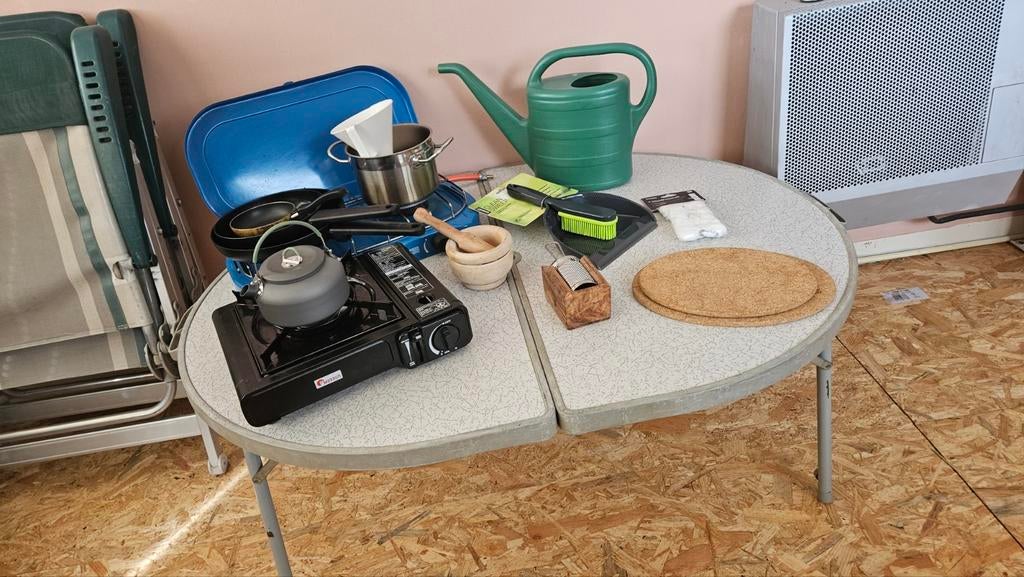 Diverse kampeerspullen, Caravans en Kamperen, Kampeeraccessoires, Ophalen, Gebruikt