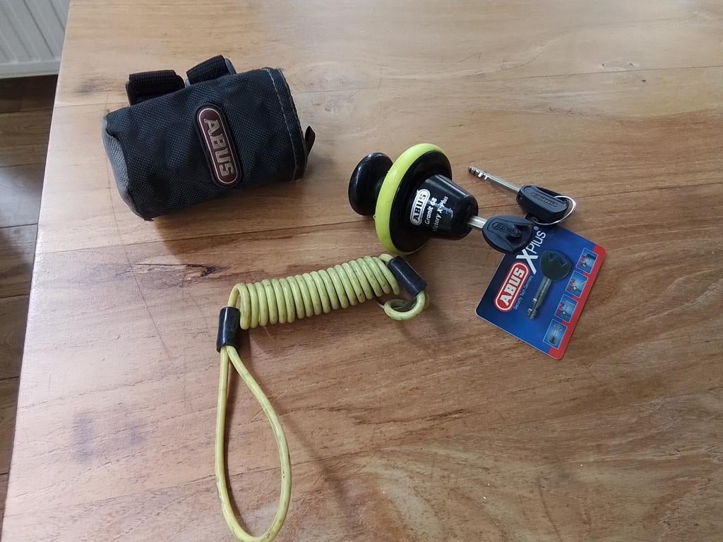 Abus Granit 68 Victory X-Plus Schijfremslot, Ophalen of Verzenden