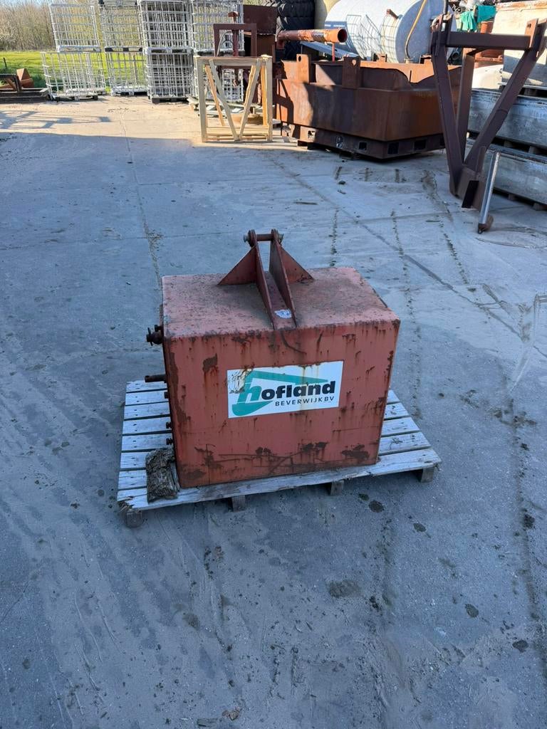 Frontgewicht 1500kg, Zakelijke goederen, Agrarisch | Werktuigen, Ophalen of Verzenden, Grondbewerking