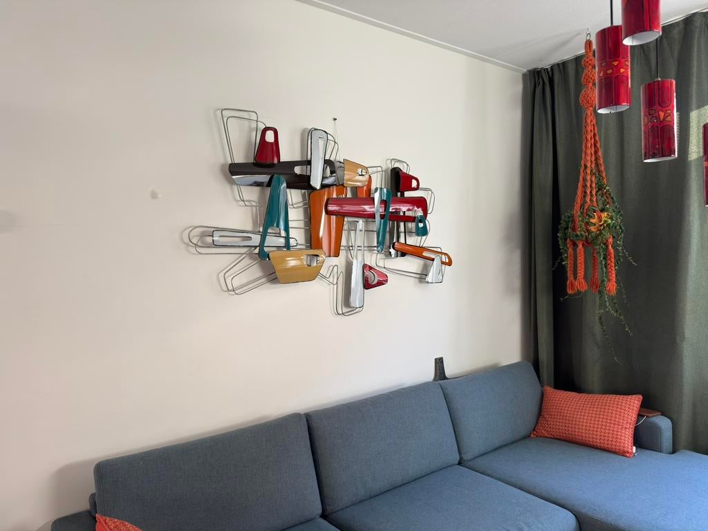 Curtis Jere wand sculpture Artisan house MCM mid century USA, Ophalen of Verzenden, Zo goed als nieuw, Met 1 controller