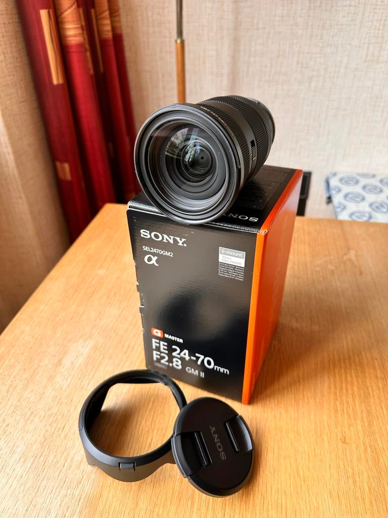 Sony FE 24-70mm F2.8 GM II Full Frame lens, Audio, Tv en Foto, Fotografie | Lenzen en Objectieven, Ophalen, Zo goed als nieuw