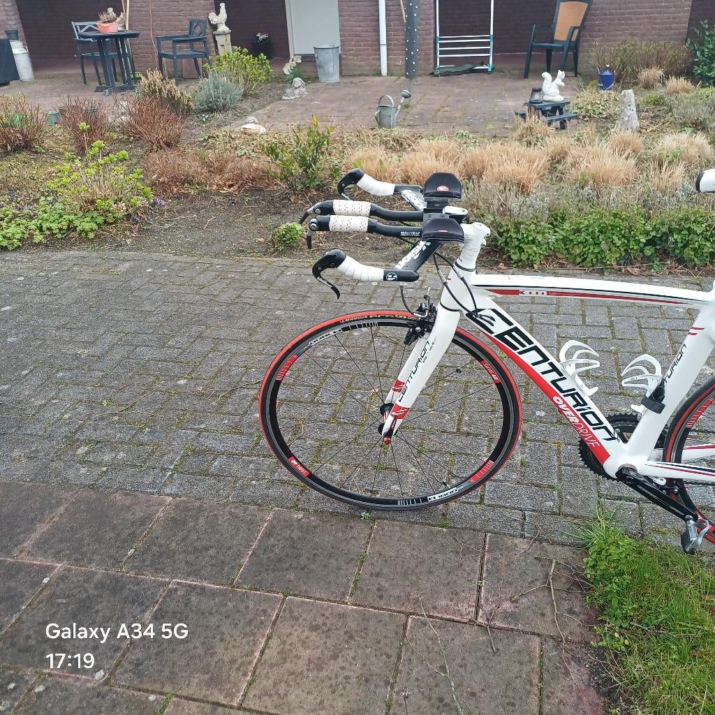 triathlon fiets, 28 inch, Gebruikt, Aluminium, 49 tot 53 cm