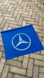 Mercedes Benz vlag, mooi voor garage of mancave, Ophalen of Verzenden, Zo goed als nieuw