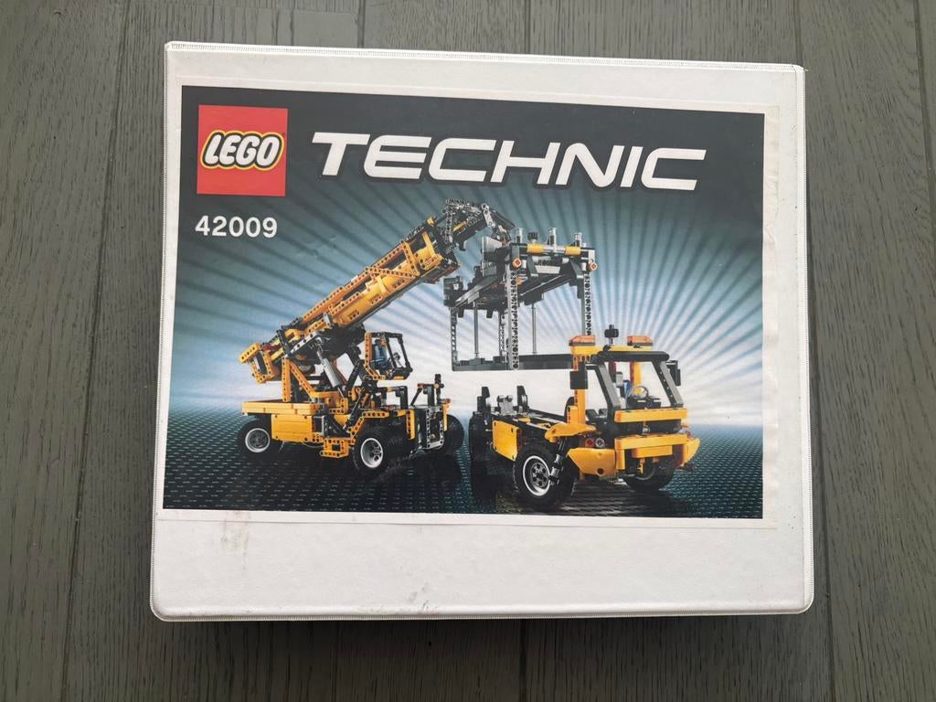 Lego technic 42009 instructies / handleiding in map, Ophalen of Verzenden, Zo goed als nieuw