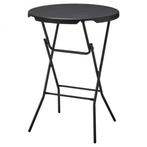 Statafel zwart 80 cm, Niet ingevuld, Verzenden, Niet ingevuld, Nieuw