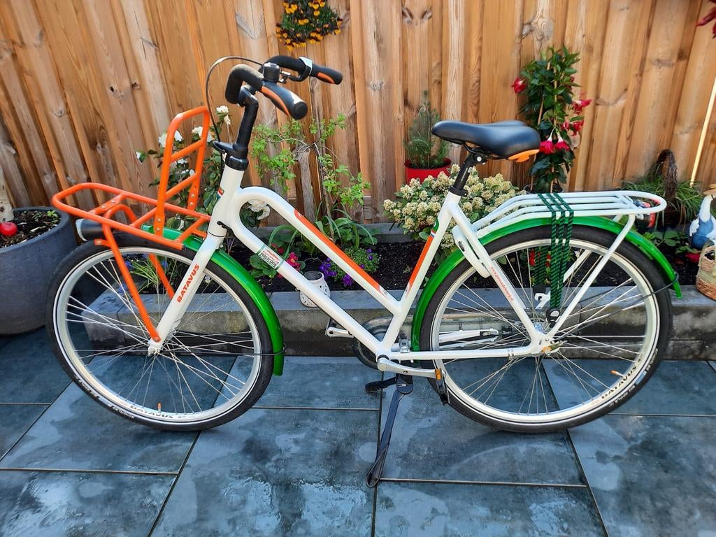 Damesfiets Batavus postcodeloterij fiets Framesize 56, Fietsen en Brommers, Ophalen, Terugtraprem, 53 tot 56 cm, Versnellingen