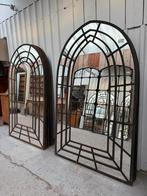 Industriële ijzeren spiegels in diverse maten, Ophalen of Verzenden, Rechthoekig, 100 tot 150 cm, 200 cm of meer