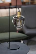 Vloerlamp + tafellamp LEKAR brons smoke glas Light & Living, Ophalen, Zo goed als nieuw, Glas, 150 tot 200 cm