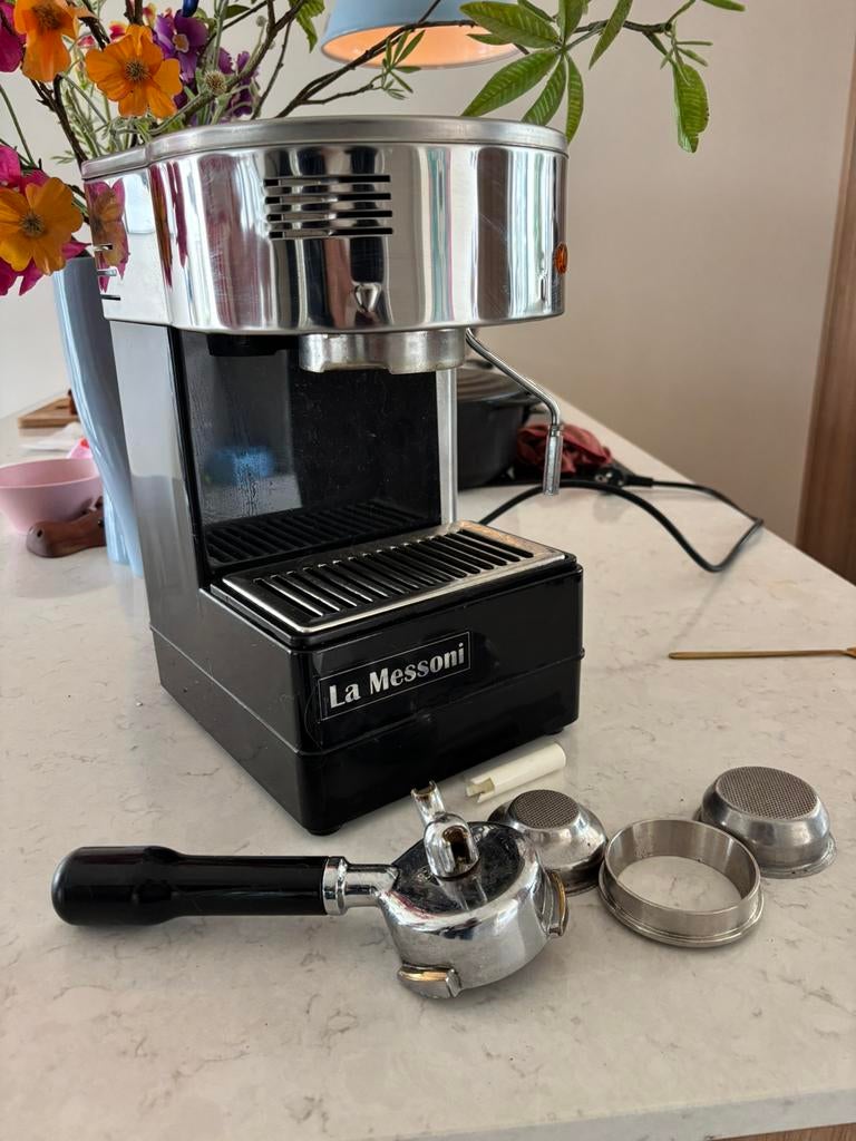 QuickMil 820 espresso machine - La Messoni, 10 kopjes of meer, Ophalen, Zo goed als nieuw, Espresso apparaat