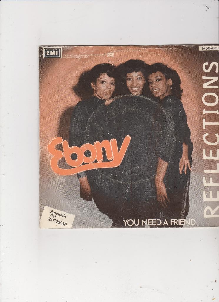 7" Single Ebony - Reflections, Ophalen of Verzenden, Gebruikt, 7 inch, Dance