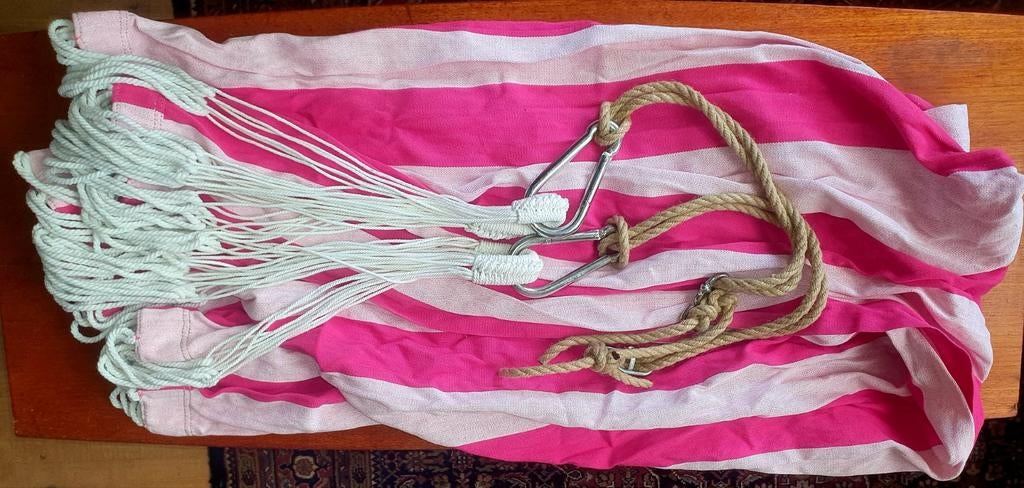 Luilak 1 persoons hangmat, Opvouwbaar, Nieuw, Ophalen of Verzenden, Eenpersoons