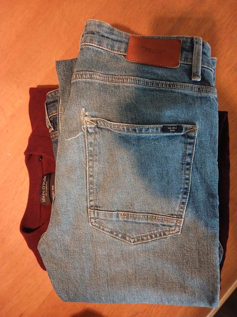 Marc O’Polo W30/L34, Kleding | Heren, Blauw, W32 (confectie 46) of kleiner, Ophalen of Verzenden, Zo goed als nieuw