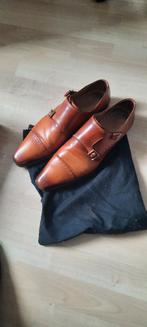 Magnanni maat 44 gesp schoen cognac Cantania, Kleding | Heren, Schoenen, Bruin, Ophalen of Verzenden, Gespschoenen, Zo goed als nieuw