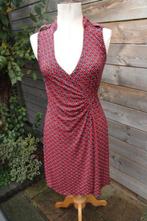Wikkeljurk rood/ zwart Lola Liza mt 38 (36NL) Vaste prijs AA, Kleding | Dames, Ophalen of Verzenden, Zo goed als nieuw, Knielengte