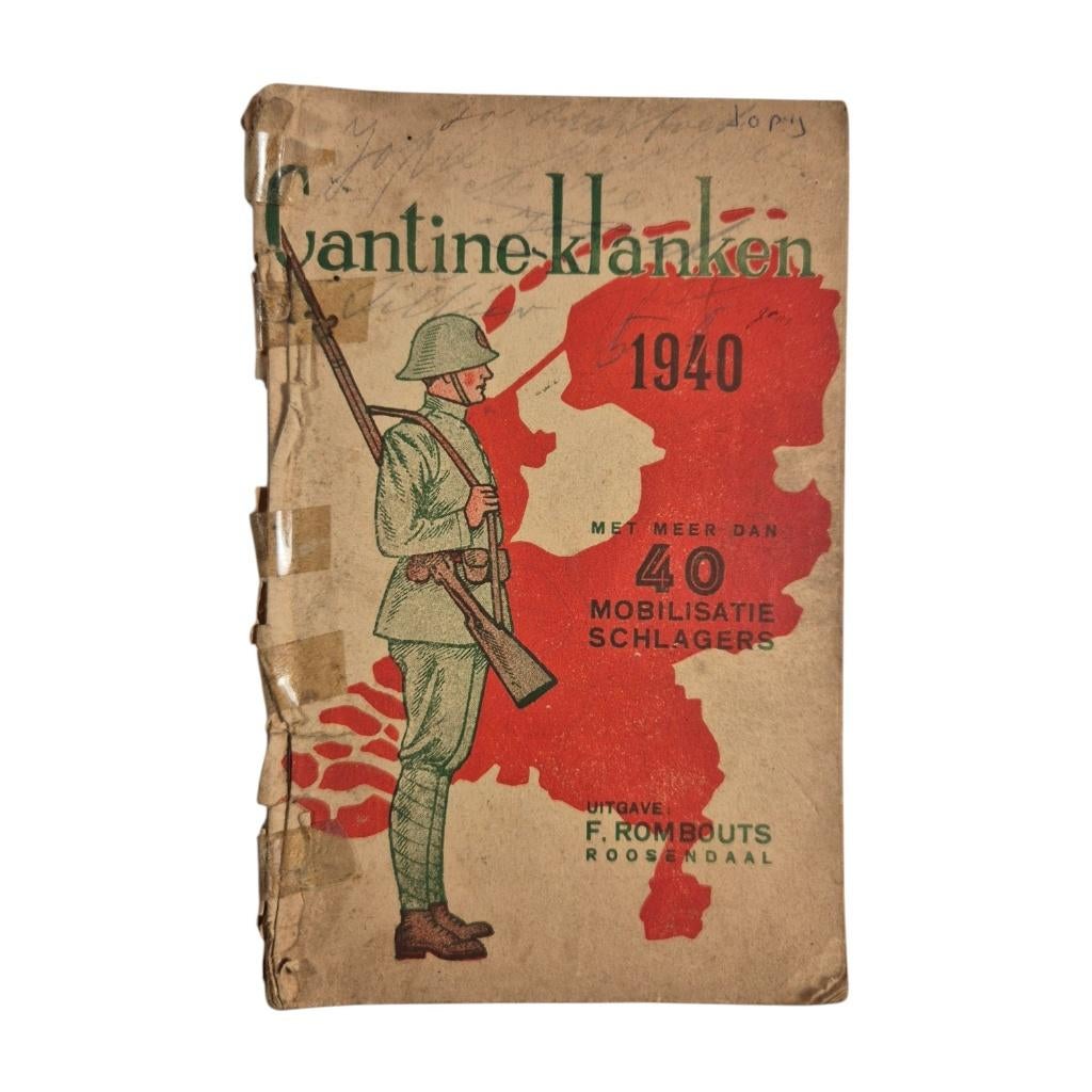 Nederlandse Cantine klanken Mobilisatie Schlagers, 1940, Verzamelen, -, -, Ophalen of Verzenden, Boek of Tijdschrift