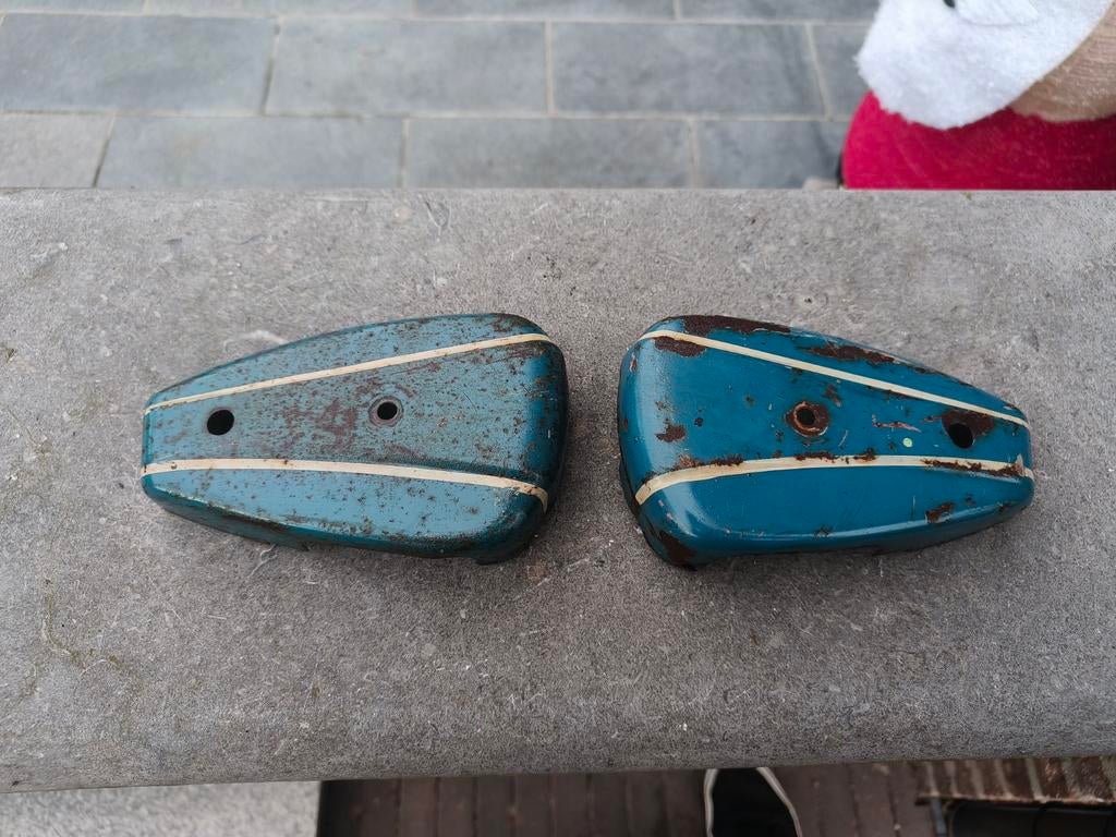 Zündapp 510 voorvork platen, Ophalen of Verzenden