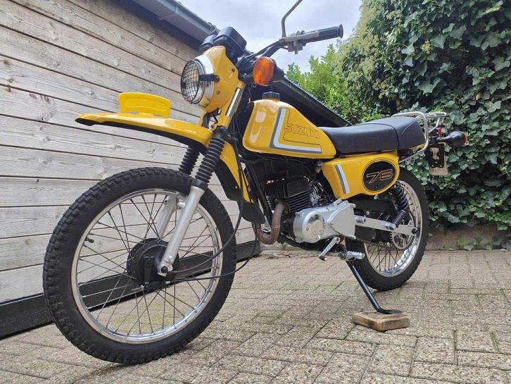 Prachtige Suzuki TS50 ER, Fietsen en Brommers, Brommers | Oldtimers, Overige merken, Ophalen of Verzenden