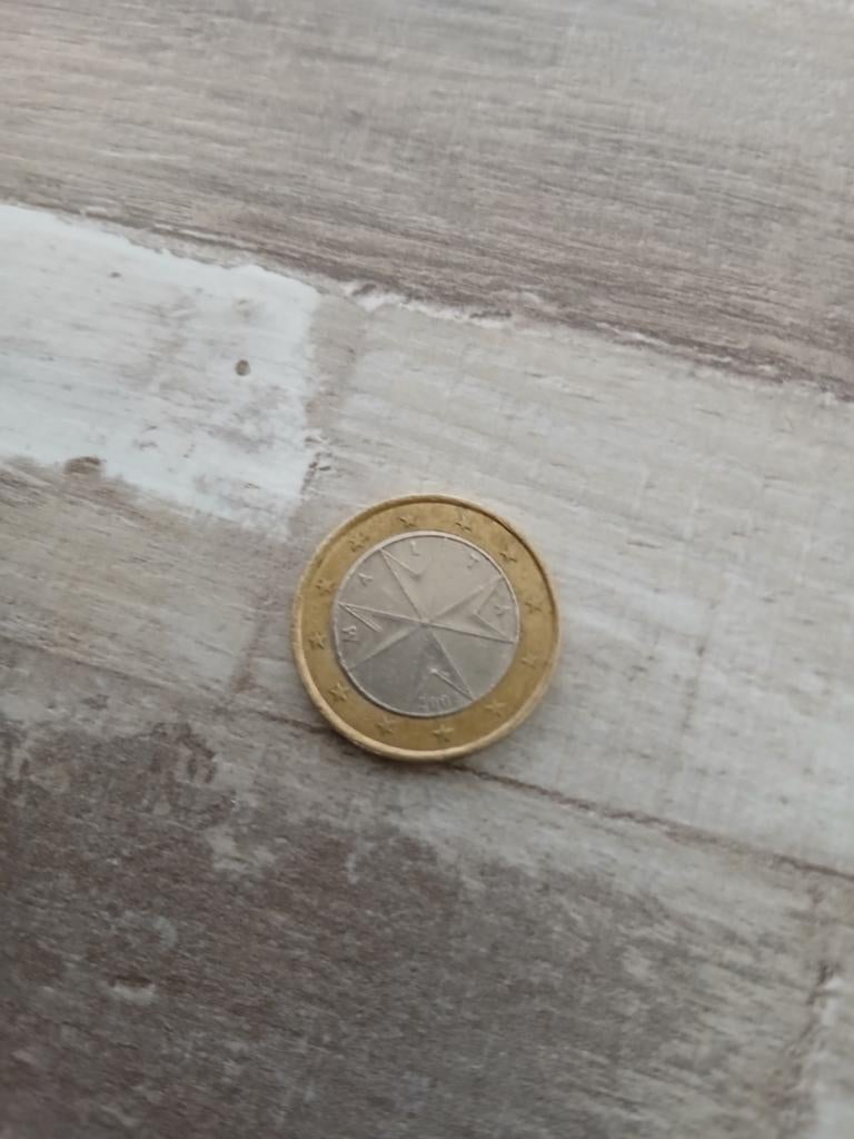 Malta 1 Euro munt 2008 - Maltese Kruis, Postzegels en Munten, Munten | Europa | Euromunten, Ophalen of Verzenden, Malta, 1 euro