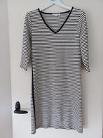 Tramontana jurk zwart/crème gestreept - ZGAN, Kleding | Dames, Jurken, Maat 38/40 (M), Tramontana, Zwart, Ophalen of Verzenden