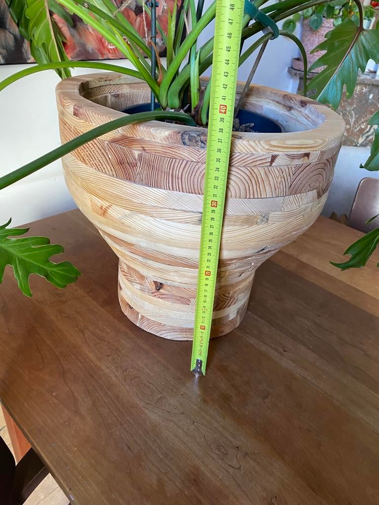 Unieke plantebak, Tuin en Terras, Bloempotten, Rond, Ophalen of Verzenden, Zo goed als nieuw, Minder dan 40 cm