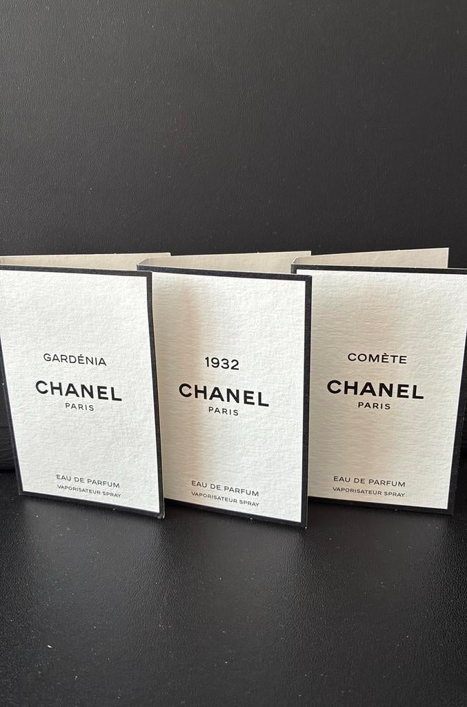 Chanel eau de Parfum 3x 1,5 ml, Ophalen of Verzenden, Nieuw
