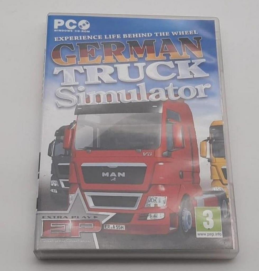 German Truck Simulator PC Cd rom 2011, Spelcomputers en Games, Games | Pc, 1 speler, Ophalen of Verzenden, Zo goed als nieuw, Vanaf 3 jaar