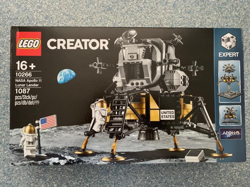 Lego NASA Apollo 11 Lunar Lander 10266, Lego, Nieuw, Ophalen of Verzenden, Ideas