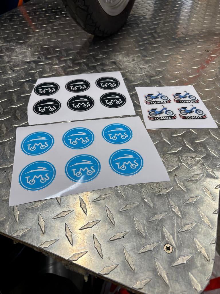 Tomos Stickers - Diverse Ontwerpen voor Bromfietsliefhebbers, Ophalen of Verzenden, Nieuw