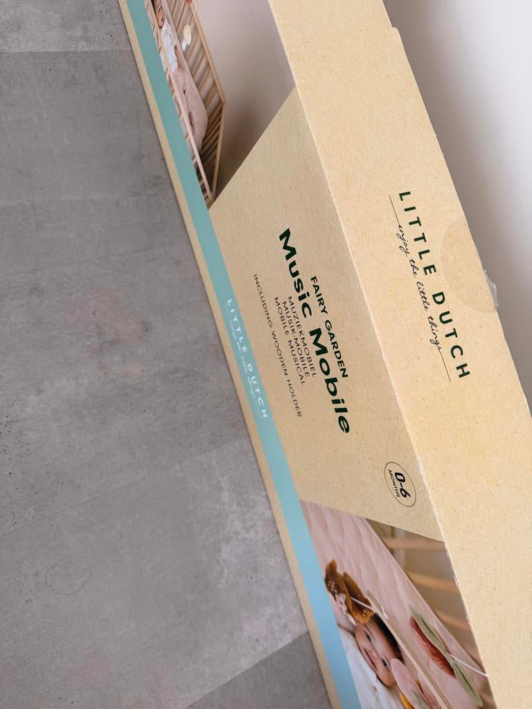 Little Dutch Muziekmobiel Fairy Garden - Zo goed als nieuw, Kinderen en Baby's, Ophalen of Verzenden, Zo goed als nieuw, Mobiel