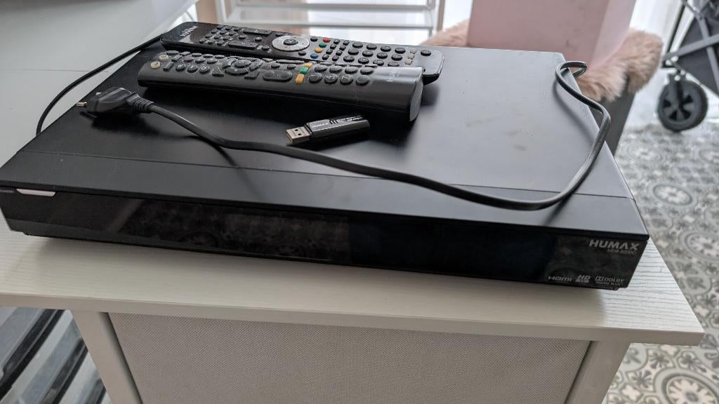 Humax iHDR-5200C TV-recorder met Twin-tuner, Ophalen of Verzenden, Gebruikt, Harddiskrecorder