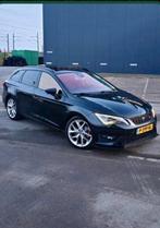 Seat Leon 2.0 TDI 184PK Dsg-7 2014 Zwart, 4 cilinders, Leon, Zwart, Stationwagon