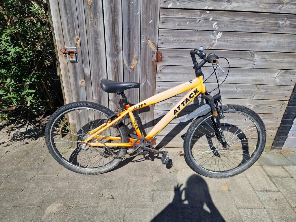 Mountenbike, Ophalen, Gebruikt, Staal, 24 inch of meer