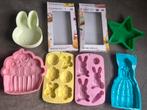 Silecone bskvormen. voorjaarsbloemen, Pasen, Nijntje, enz, Ophalen of Verzenden, Zo goed als nieuw, Cupcakes, Bakvorm