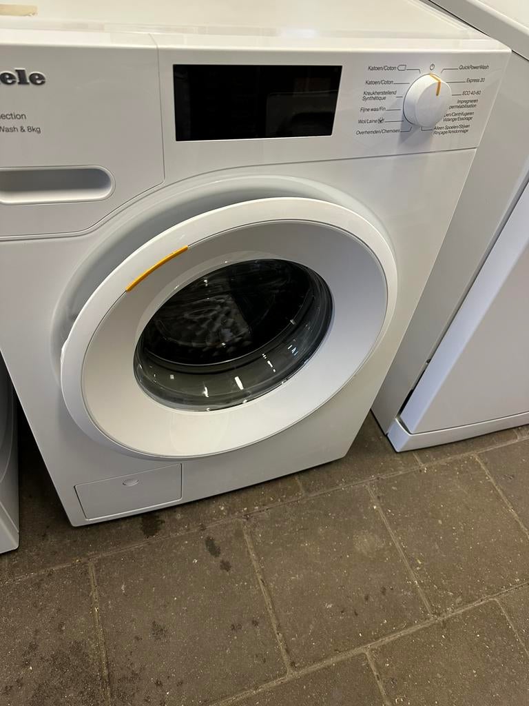 Prachtig nieuw model Miele W1 WSD 323, Witgoed en Apparatuur, Wasmachines, Ophalen, 1200 tot 1600 toeren, Minder dan 85 cm, 8 tot 10 kg