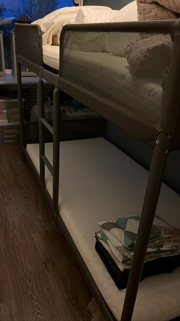 Stapelbed, 90 cm, 160 tot 180 cm, Tweepersoons, Ophalen of Verzenden