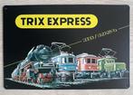 Trix Express || Metalen Modeltrein Wandbord Poster, Hobby en Vrije tijd, Modeltreinen | Overige schalen, Wisselstroom, Ophalen of Verzenden