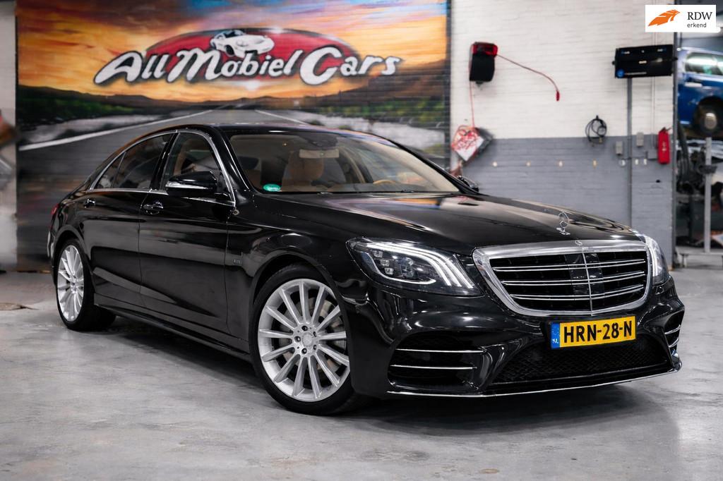 Mercedes-Benz S-klasse 560 e Lang MANUFAKTUR | AMG Line, Auto's, Mercedes-Benz, Bedrijf, Te koop, S-Klasse, Metallic lak, Hybride Elektrisch/Benzine