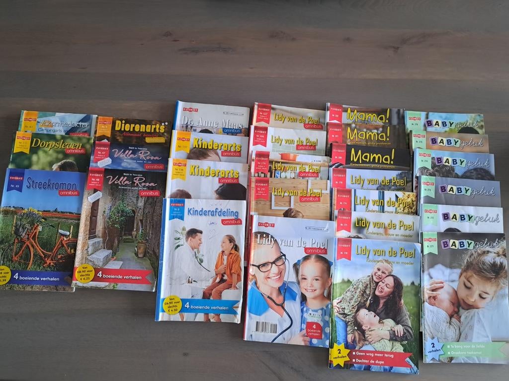 Favoriet romans, leesboekjes, Boeken, Romans, Zo goed als nieuw, Ophalen of Verzenden